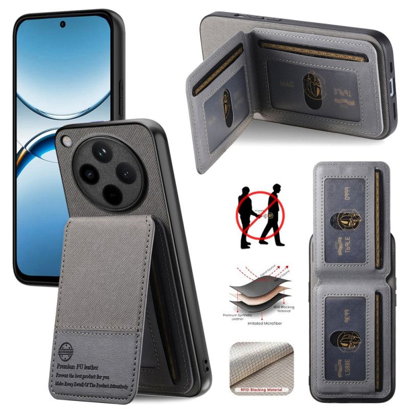 Cover Oppo Find X8 Kortholder Og Rfid Beskyttelse