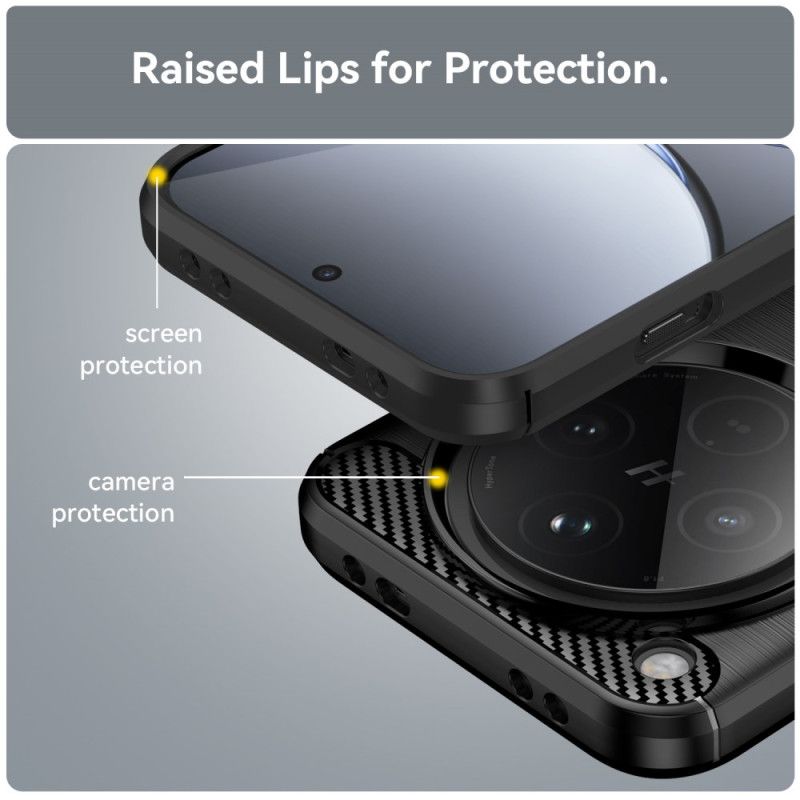 Cover Oppo Find X8 Kulfiberbørstet