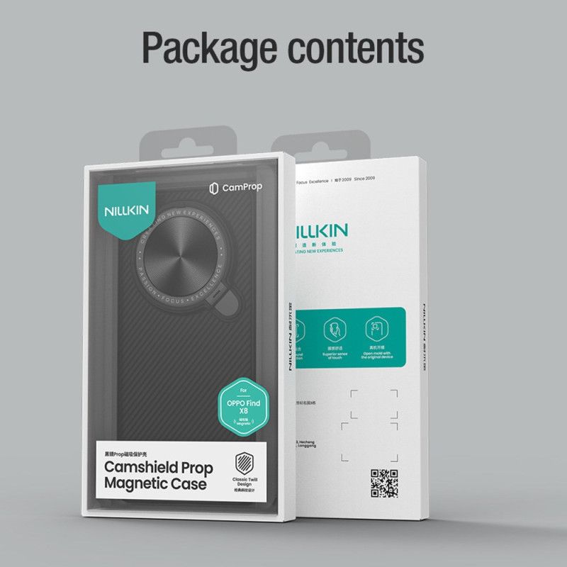 Cover Oppo Find X8 Nillkin Camshield Prop Magnetic-serien