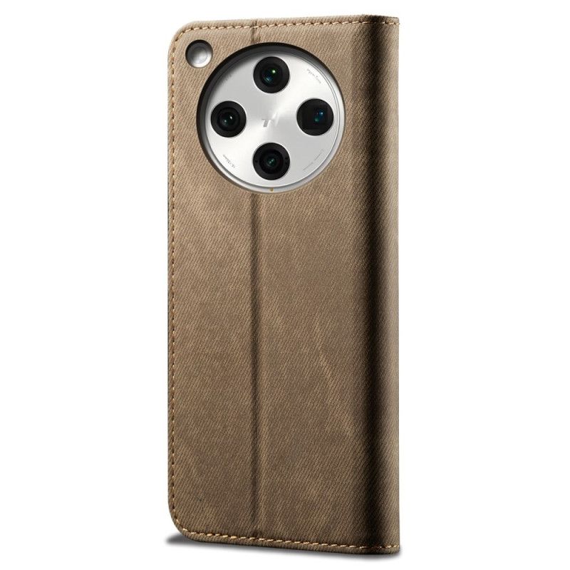 Flip Cover Oppo Find X8 Denimstof