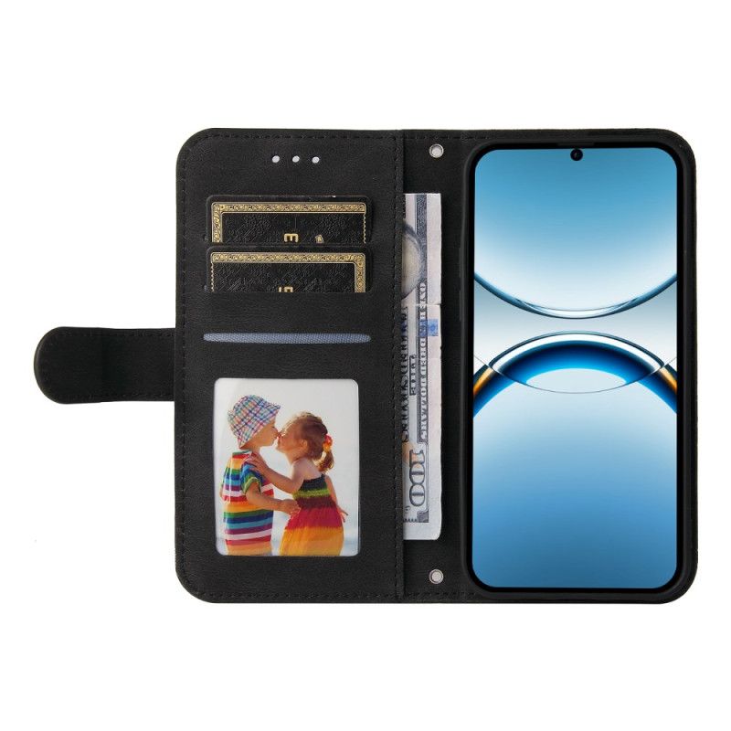 Flip Cover Oppo Find X8 Klassisk Vintage-rem