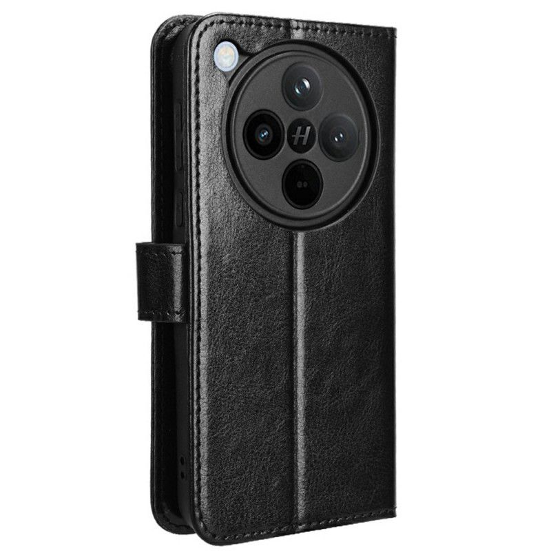 Flip Cover Oppo Find X8 Prangende Kunstlæder