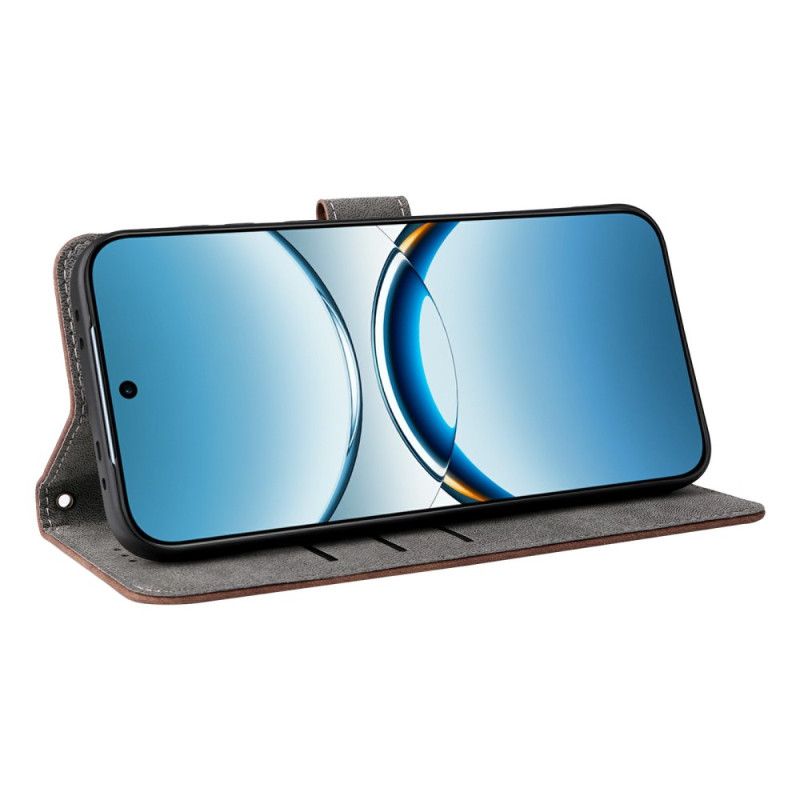 Flip Cover Til Oppo Find X8 Ruskindseffekt Rfid-beskyttelse