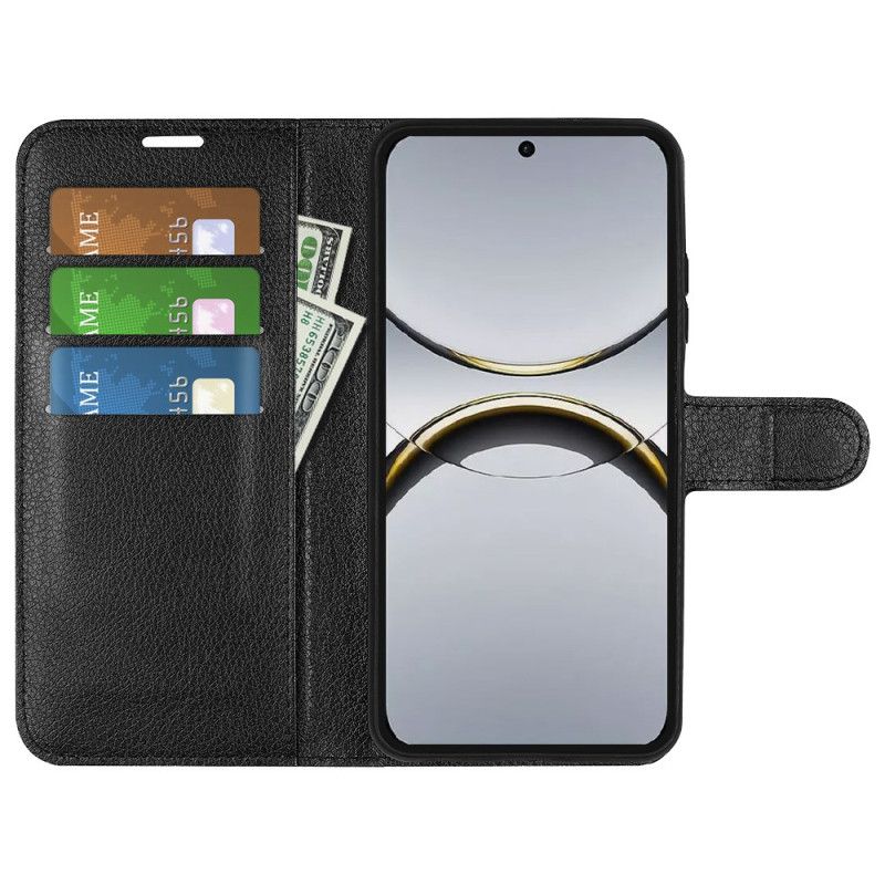 Læder Cover Oppo Find X8 Telefon Etui Klassisk Litchi-læder