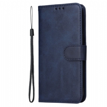 Læder Cover Oppo Find X8 Telefon Etui Rem I Kunstlæder