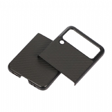 Cover Samsung Galaxy Z Flip 3 5G Flip Cover Carbon Fiber Style