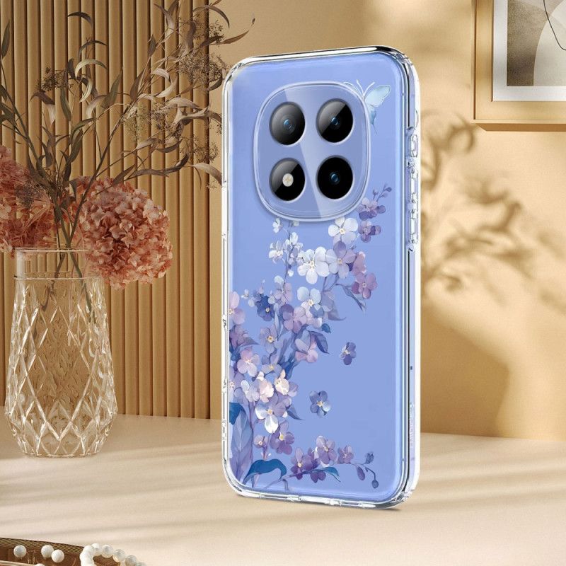 Cover Xiaomi Redmi Note 15 Pro Plus 5g Blomstersommerfugl