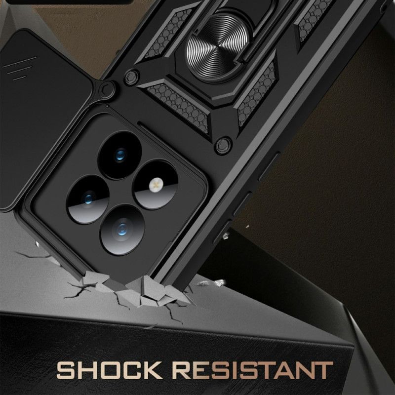 Cover Xiaomi Redmi Note 15 Pro Plus 5g Glidende Kamerabeskyttelse Og Integreret Stativ