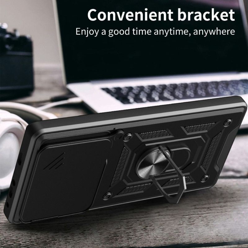 Cover Xiaomi Redmi Note 15 Pro Plus 5g Glidende Kamerabeskyttelse Og Integreret Stativ