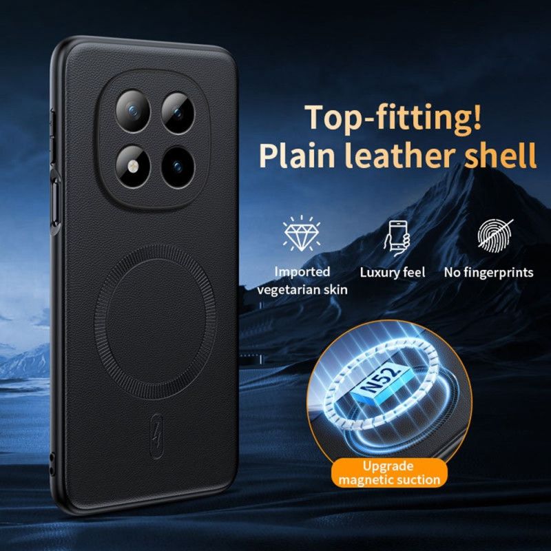 Cover Xiaomi Redmi Note 15 Pro Plus 5g Magnetisk Lædereffekt