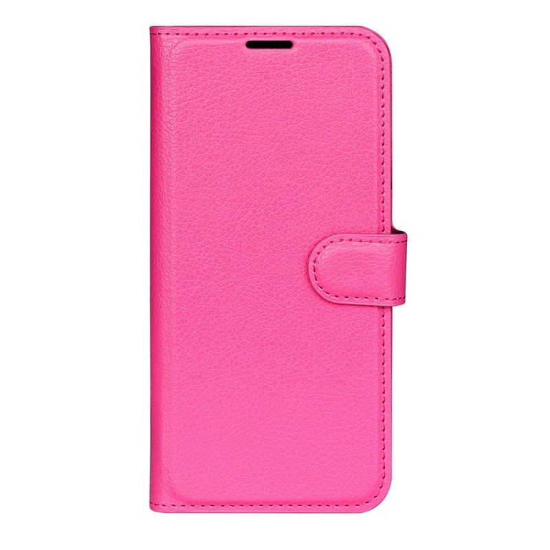 Flip Cover Til Xiaomi Redmi Note 15 Pro Plus 5g Litchi Kunstlæder