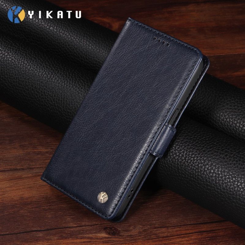 Flip Cover Til Xiaomi Redmi Note 15 Pro Plus 5g Vintage Yikatu