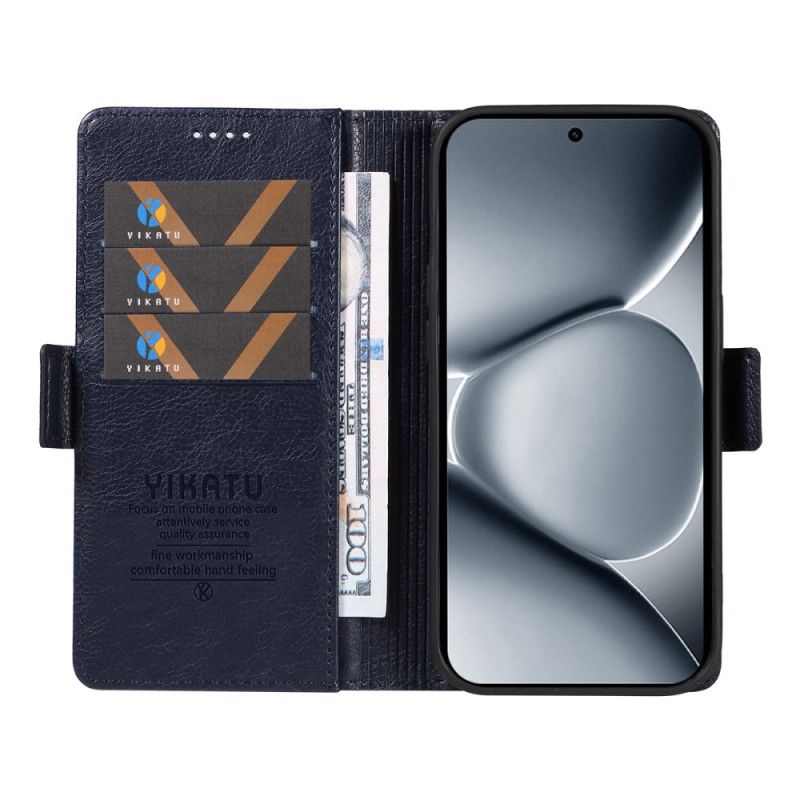 Flip Cover Til Xiaomi Redmi Note 15 Pro Plus 5g Vintage Yikatu