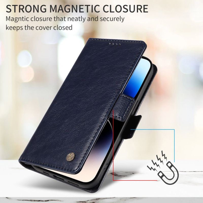 Flip Cover Til Xiaomi Redmi Note 15 Pro Plus 5g Vintage Yikatu