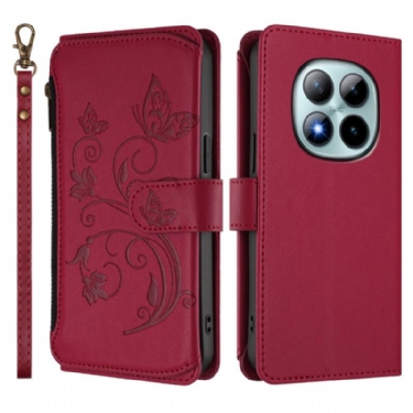 Flip Cover Xiaomi Redmi Note 15 Pro Plus 5g Blomsterpung