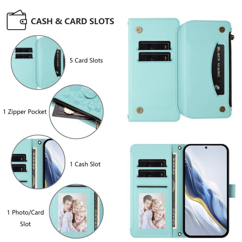 Flip Cover Xiaomi Redmi Note 15 Pro Plus 5g Blomsterpung