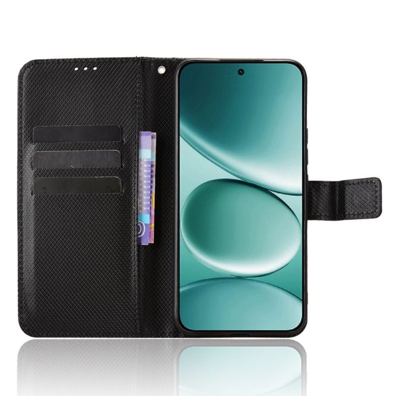 Flip Cover Xiaomi Redmi Note 15 Pro Plus 5g Diamanttekstur