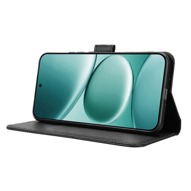 Flip Cover Xiaomi Redmi Note 15 Pro Plus 5g Diamanttekstur