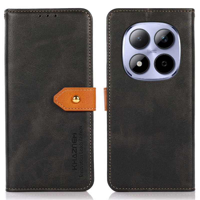 Flip Cover Xiaomi Redmi Note 15 Pro Plus 5g Khazneh Guldlås