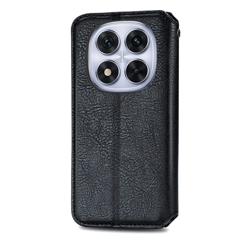 Læder Cover Xiaomi Redmi Note 15 Pro Plus 5g Diamantmønster