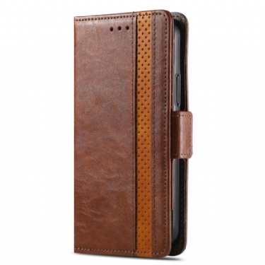 Læder Cover Xiaomi Redmi Note 15 Pro Plus 5g Guldlås Caseneo