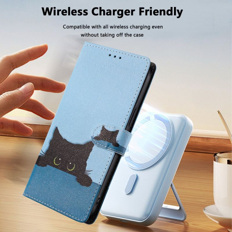 Læder Cover Xiaomi Redmi Note 15 Pro Plus 5g Lille Kat