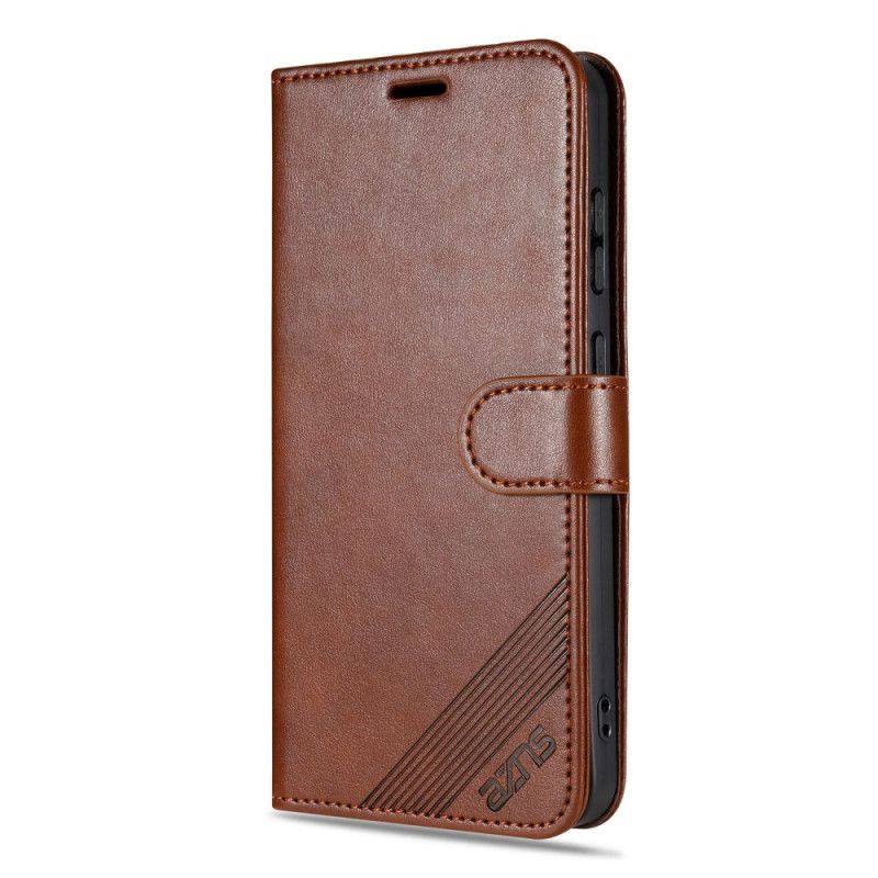 Læder Cover Xiaomi Redmi Note 15 Pro Plus 5g Telefon Etui Azns