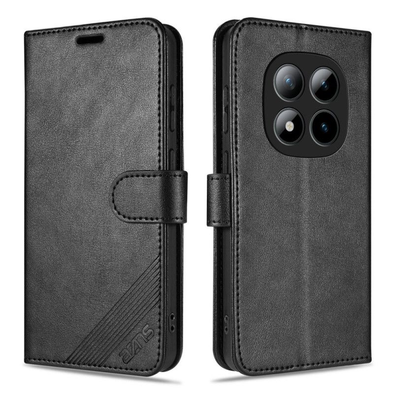 Læder Cover Xiaomi Redmi Note 15 Pro Plus 5g Telefon Etui Azns