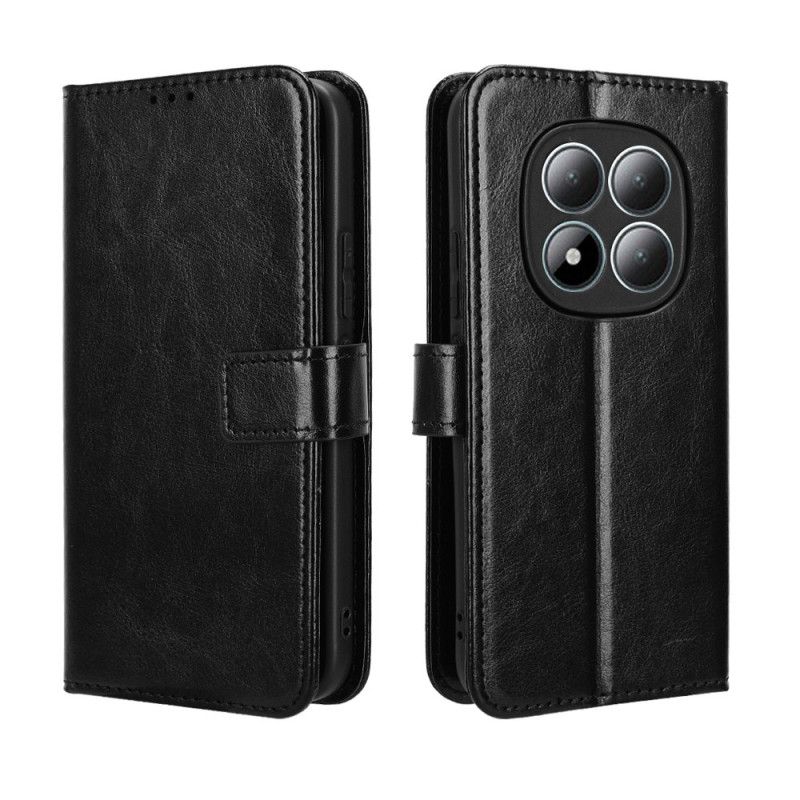 Læder Cover Xiaomi Redmi Note 15 Pro Plus 5g Telefon Etui Prangende Kunstlæder