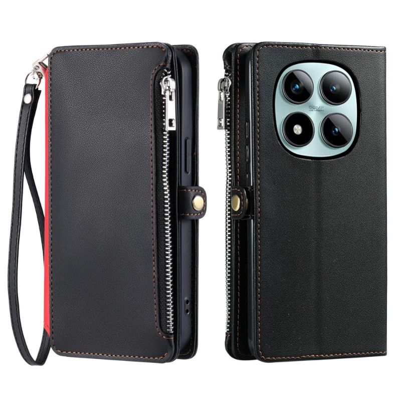 Læder Cover Xiaomi Redmi Note 15 Pro Plus 5g Telefon Etui Premium-design