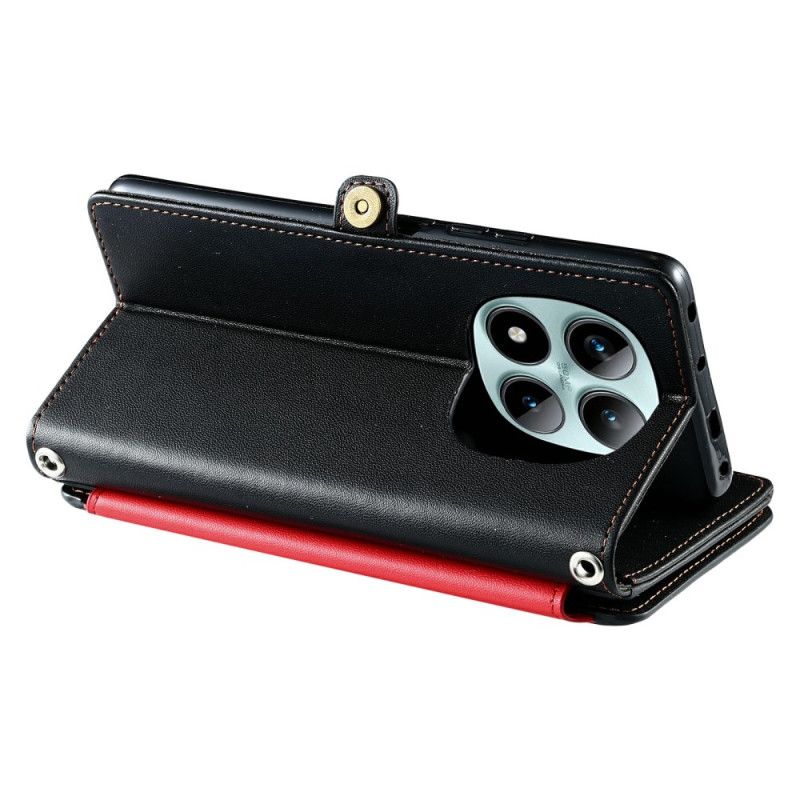 Læder Cover Xiaomi Redmi Note 15 Pro Plus 5g Telefon Etui Premium-design