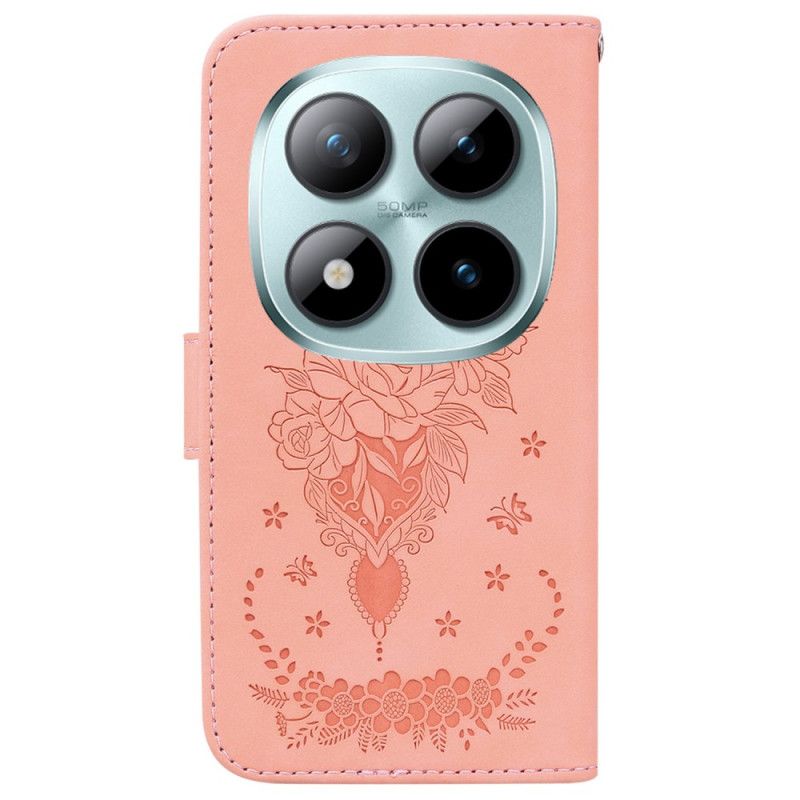 Sommerfugle Og Roser