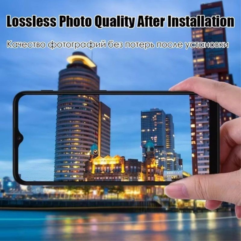 Beskyttelseslinse I Hærdet Glas Til Samsung Galaxy Z Fold 7 (sort Version)