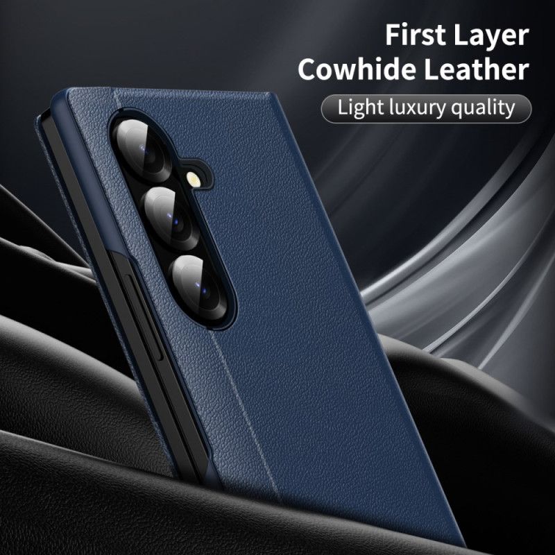 Case Samsung Galaxy Z Fold 7 Telefon Etui Kortholder Og Smart Window