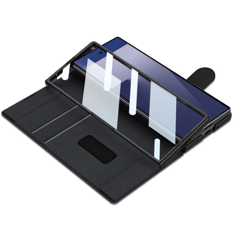 Case Samsung Galaxy Z Fold 7 Telefon Etui Stativ Og Stylusholder