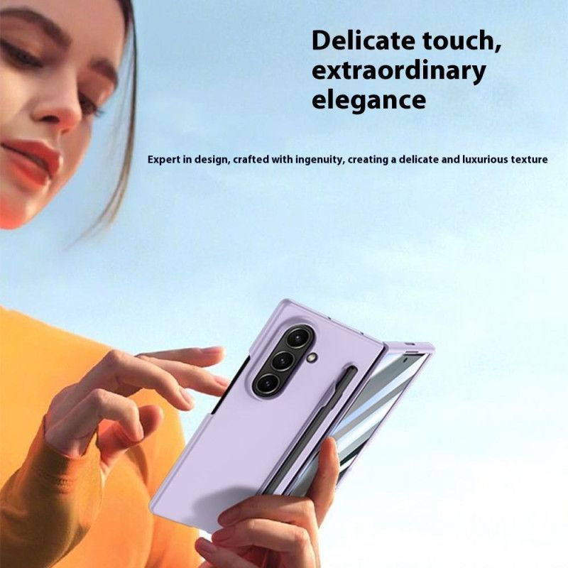 Cover Samsung Galaxy Z Fold 7 Hærdet Glasbeskyttelse Og Stylusholder