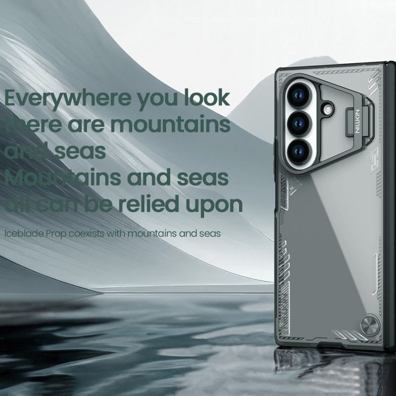 Cover Samsung Galaxy Z Fold 7 Iceblade Prop-serie Med Montering Og Objektivramme