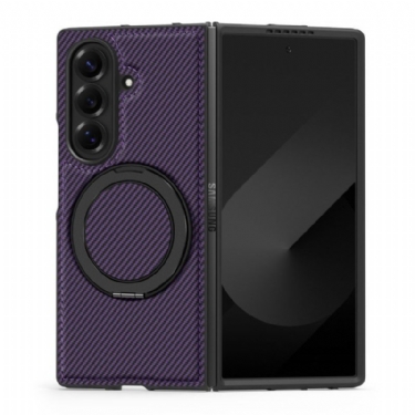 Cover Samsung Galaxy Z Fold 7 Magnetisk Tekstureret Kulfiber