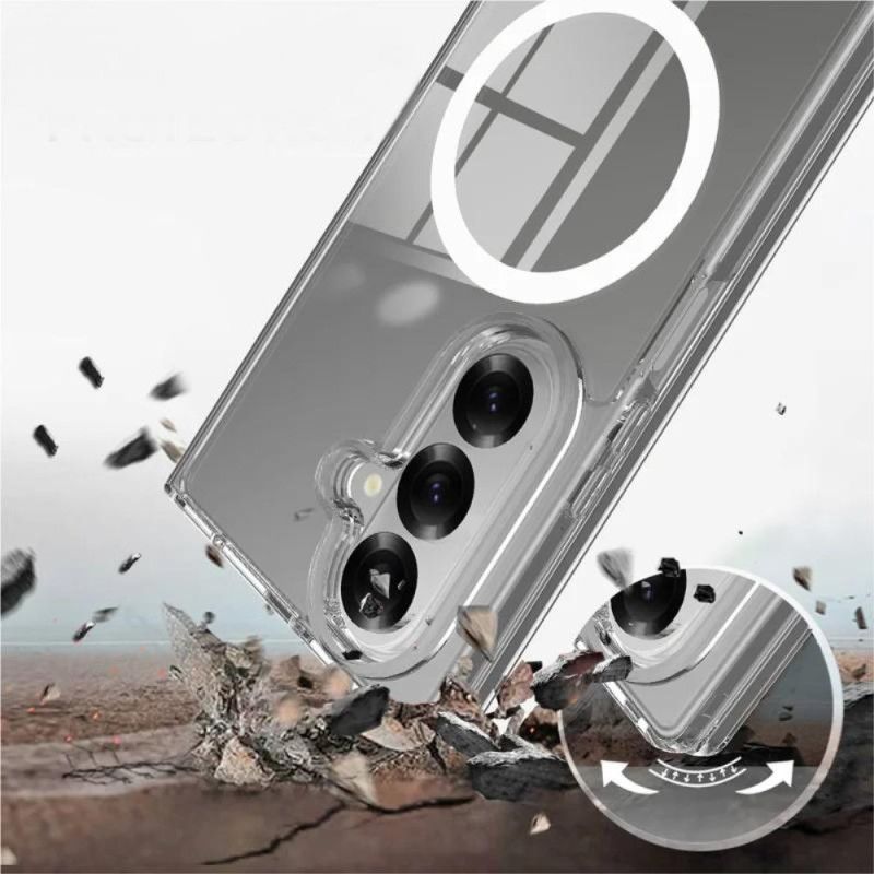 Cover Samsung Galaxy Z Fold 7 Magsafe-kompatibel Gennemsigtig