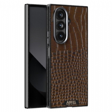 Cover Samsung Galaxy Z Fold 7 Magsafe-kompatibel Krokodillemodel Abeel