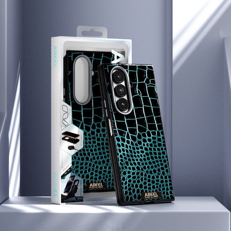 Cover Samsung Galaxy Z Fold 7 Magsafe-kompatibel Krokodillemodel Abeel