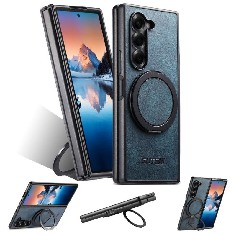 Cover Samsung Galaxy Z Fold 7 Magsafe Kompatibel Med Suteni Roterende Stativ