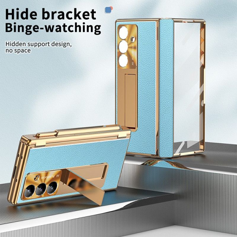 Cover Samsung Galaxy Z Fold 7 Premium Design Med Hængselbeskytter
