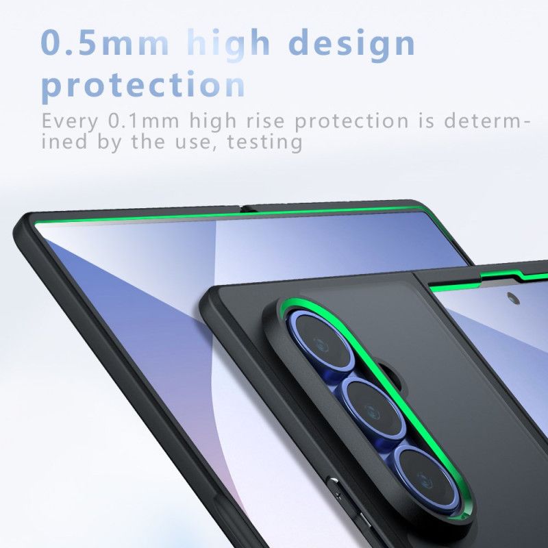 Cover Samsung Galaxy Z Fold 7 Stødsikker Og Gennemsigtig