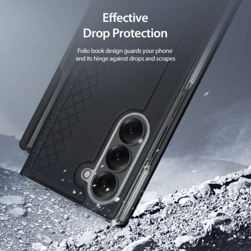 Cover Samsung Galaxy Z Fold 7 Telefon Etui Bril Series Dux Ducis Stylusholder