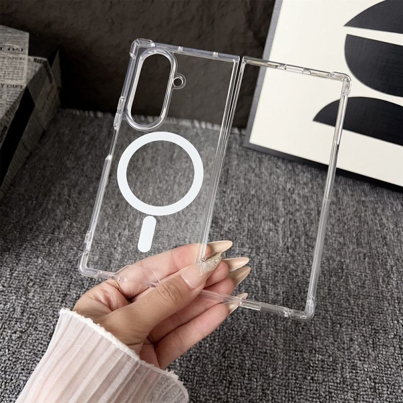 Cover Samsung Galaxy Z Fold 7 Telefon Etui Magsafe-kompatibel Gennemsigtig