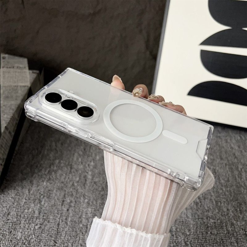 Cover Samsung Galaxy Z Fold 7 Telefon Etui Magsafe-kompatibel Gennemsigtig