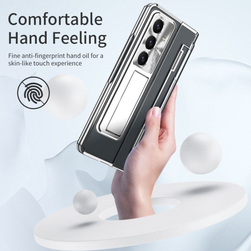 Cover Samsung Galaxy Z Fold 7 Telefon Etui Magsafe-kompatibel Med Stativ Og Skærmbeskytter