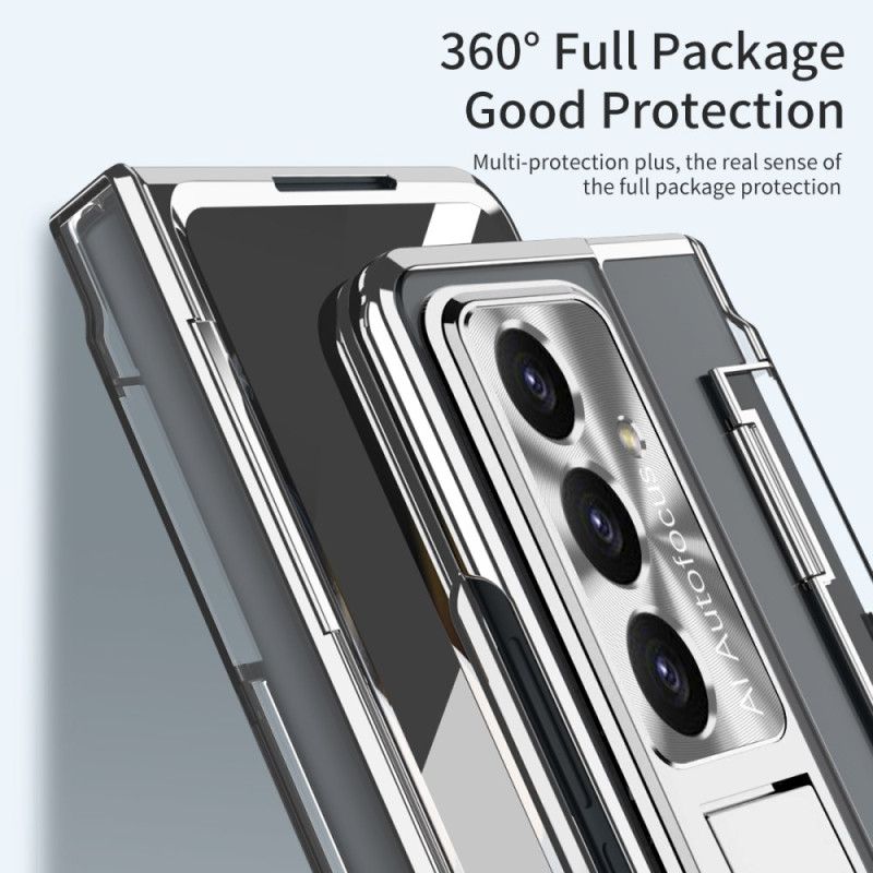 Cover Samsung Galaxy Z Fold 7 Telefon Etui Magsafe-kompatibel Med Stativ Og Skærmbeskytter