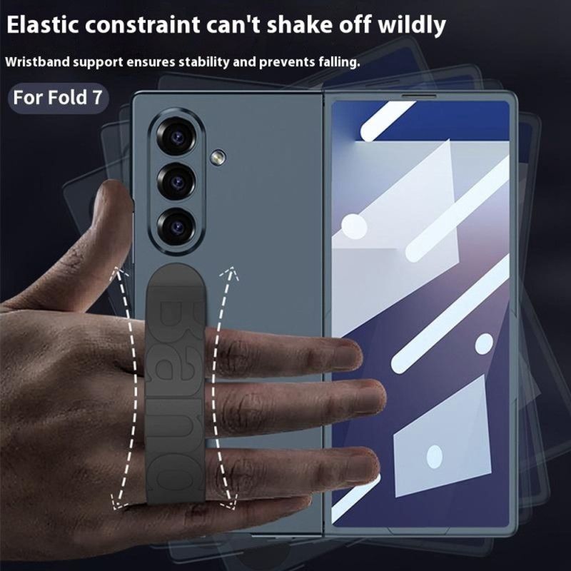 Cover Samsung Galaxy Z Fold 7 Telefon Etui Manuel Strop-stativ
